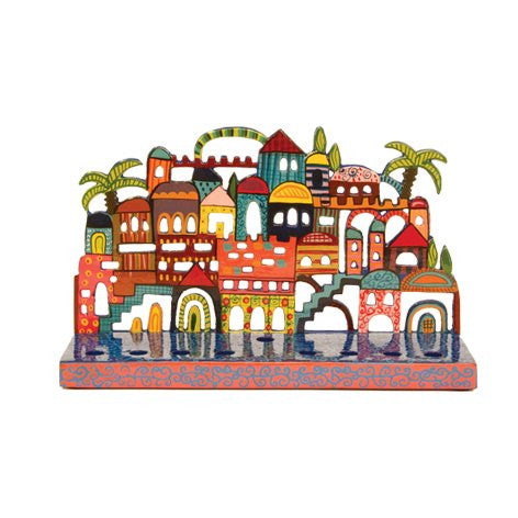 Lazer Cutout Menorah - Jerusalem