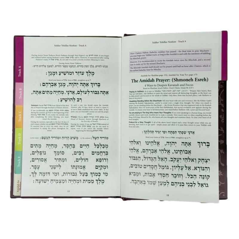 סידור תהילת נשים Siddur Tehillas Nashim Nusach Arizal-Chabad English Instructions