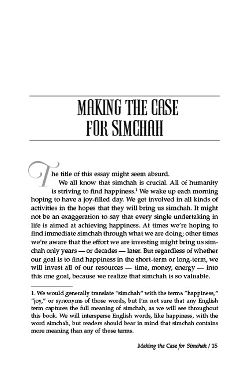 The Power of Simchah