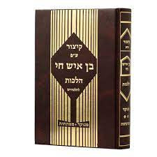 קיצור בן איש חי לתלמידים