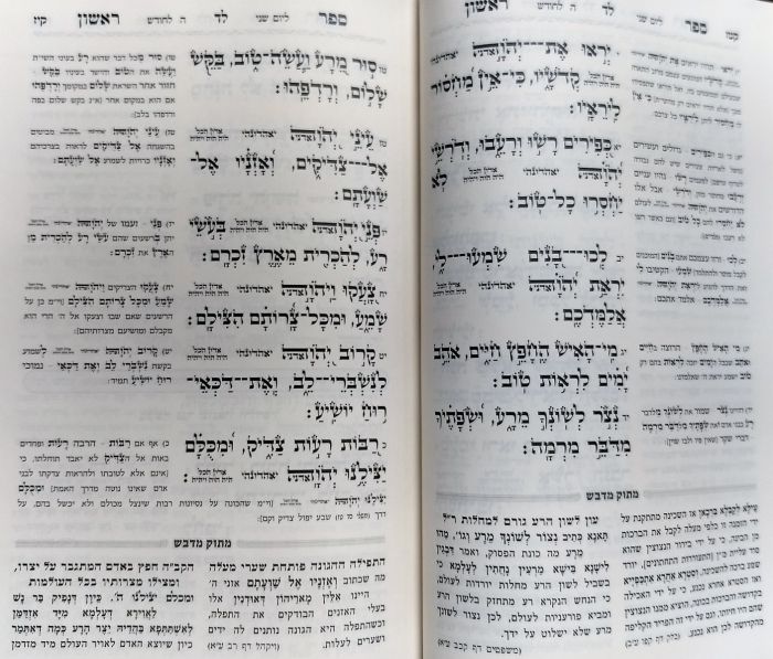 תהילים מתוק מדבש בינוני Tehillim Matuk Midvash 5"x7"