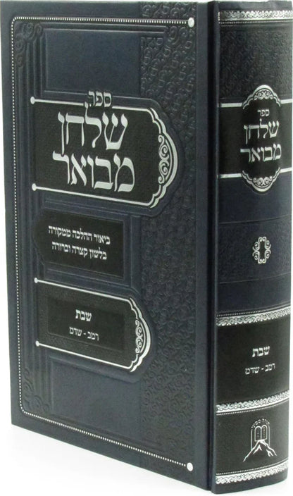 ספר שלחן מבואר על הלכות שבת סימנים רם"ב־שד"ם ר' משה שיזדה