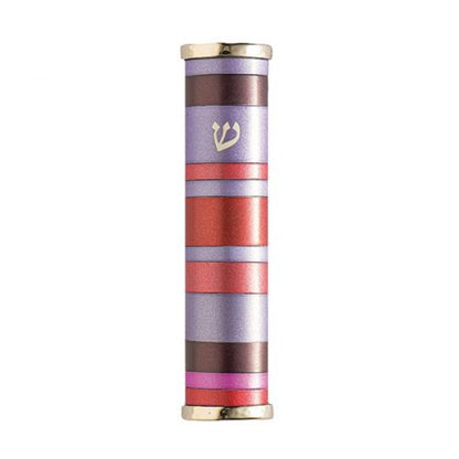 Emanuel Mezuzah Case w/ Rings - Multicolor