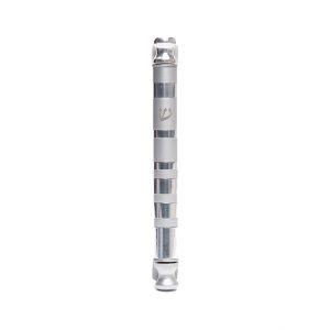 Anodized Cylinder Mezuzah Case Stripes