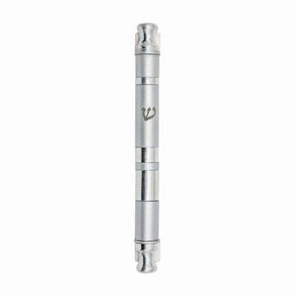 Anodized Cylinder Mezuzah Case Wide Stripes