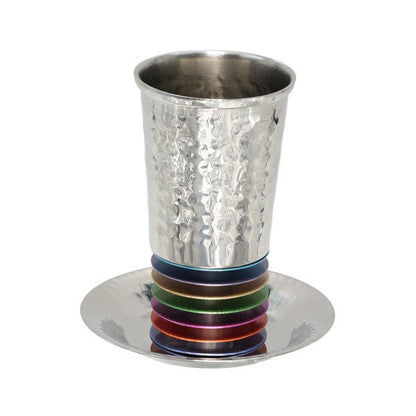 Anodized Discs Kiddush Cup