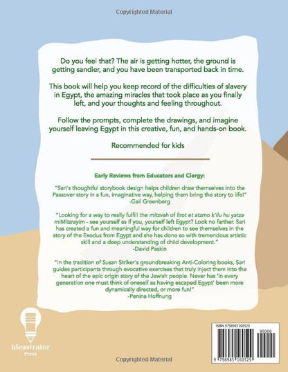 My Escape From Egypt-Coloring Book By Sari Kopitnikoff