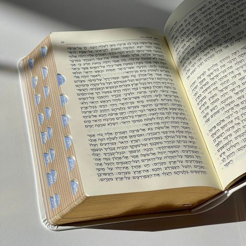 תנ"ך חושן With Tabs-Maps Flexcover Leather 5"X7"