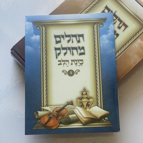Tehillim Kavanat Halev Mechulak 27 Booklets Hebrew תהילים כונת הלב מחולק
