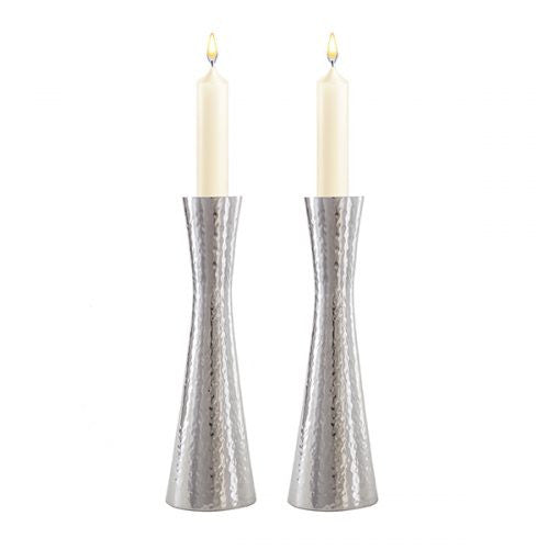 Emanuel Hammered Candlesticks 5.5"