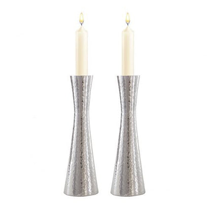 Emanuel Hammered Candlesticks 5.5"