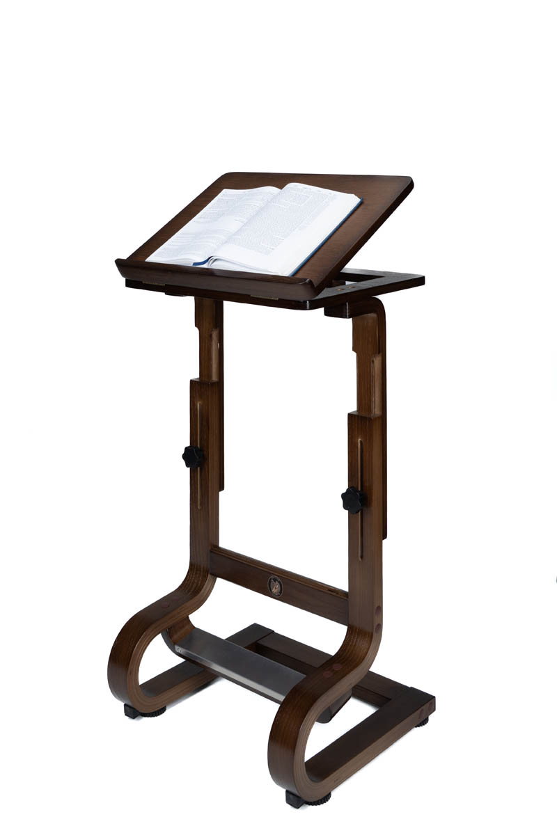Luxurious Wood Shtender Adjustable Height (Book Stand) ASSEMBLY REQUIRED