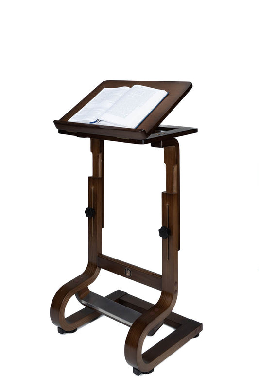 Luxurious Wood Shtender Adjustable Height (Book Stand) ASSEMBLY REQUIRED