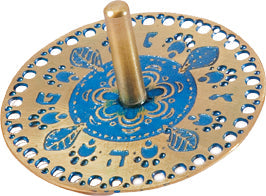 Laser cut Dreidel Oriental MULTI COLOR