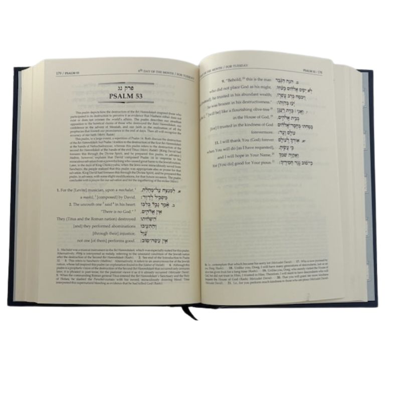The Orot Tehillim/Book of Psalms-Linear Translation