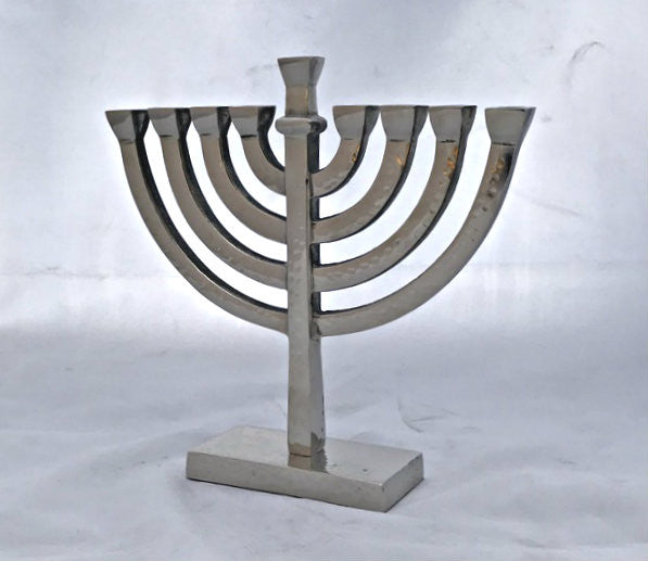 Hammered Menorah - 8"