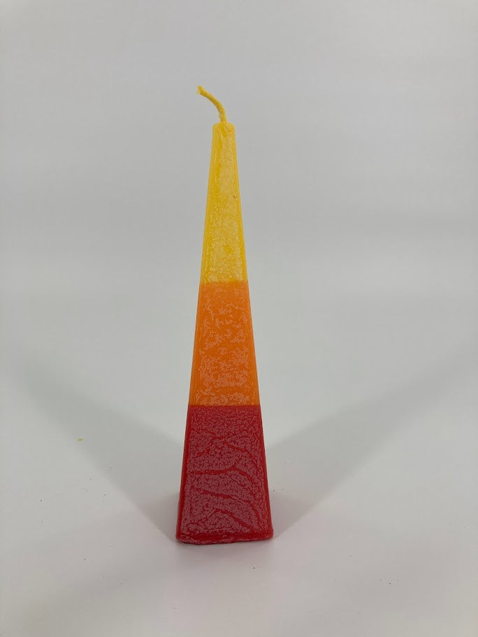 Pyramid Shape Havdallah Candle