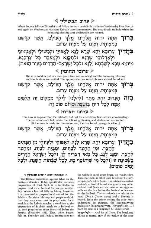 Machzor Succos Full Size - Ashkenaz (Hardcover)