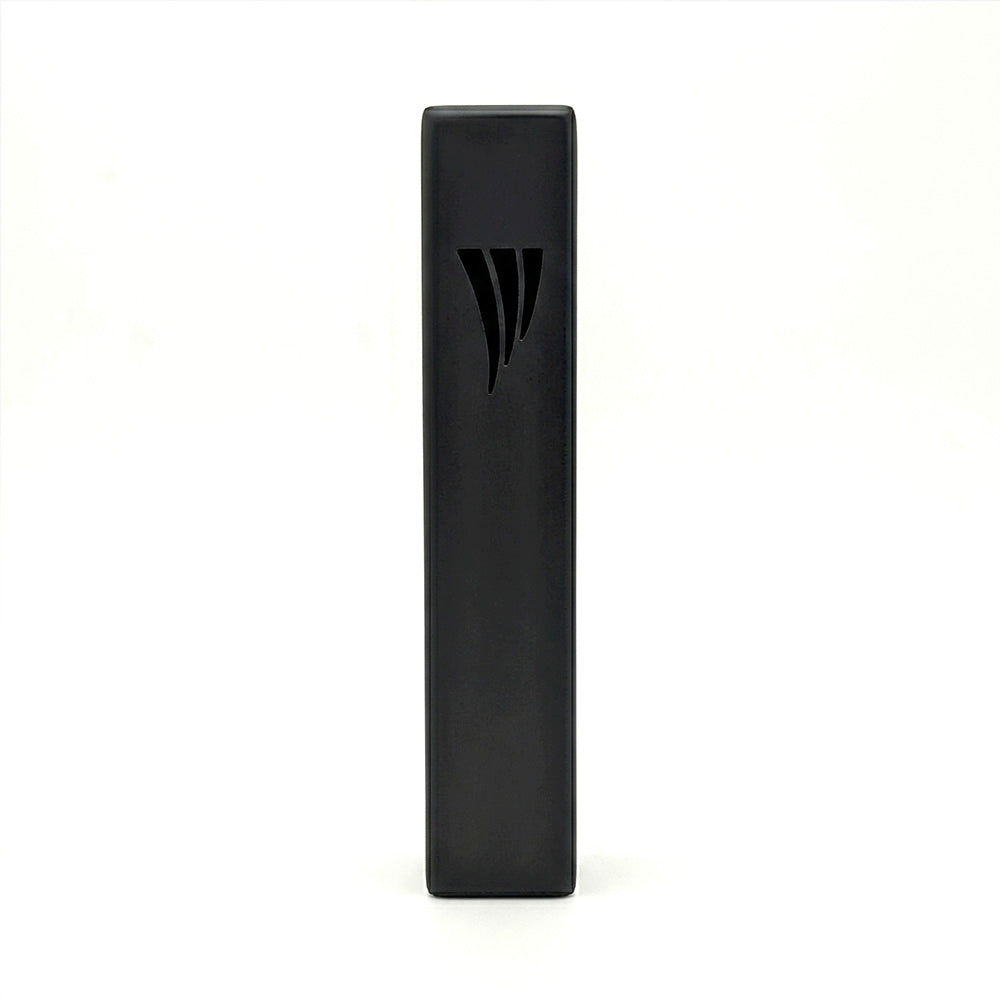 Emanuel Metal Mezuzah Case-12cm