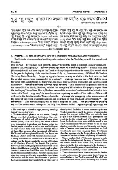 Schottenstein Edition The Elucidated Rashi on Chumash - Complete 10 volume set (Full Size)
