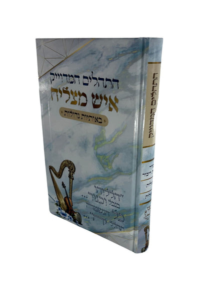 Tehillim Ish Matzliach Hebrew תהילים איש מצליח H/C Large 5.5"x8.5"