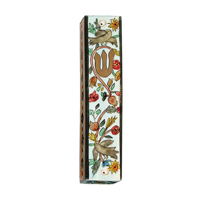 Small Wooden Mezuzah