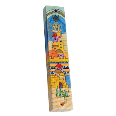 Small Wooden Mezuzah