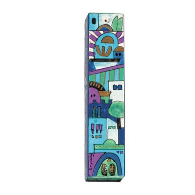 Small Wooden Mezuzah