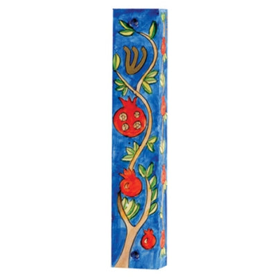 Small Wooden Mezuzah