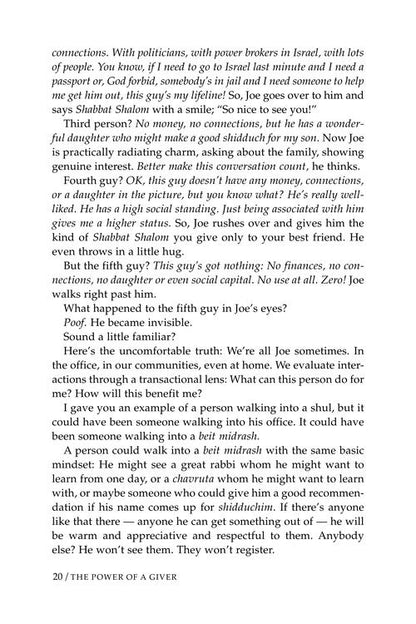 The Power of a Giver (Hardcover)