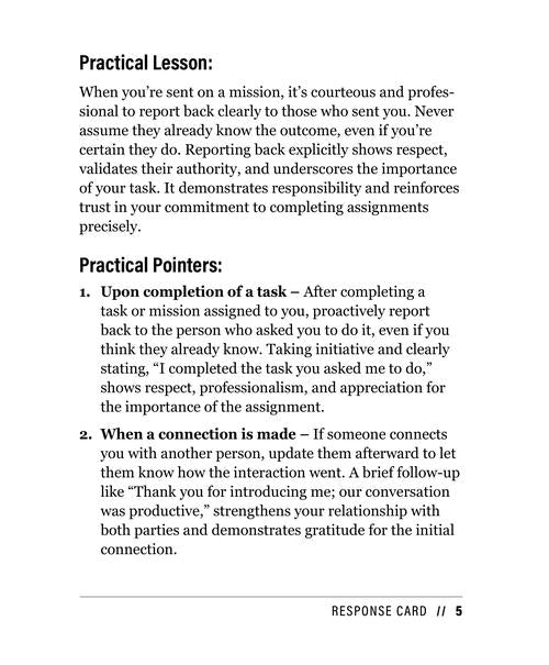 A Practical Guide to Winning Relationships