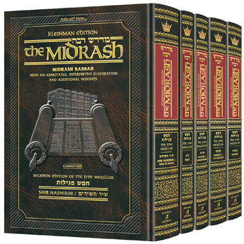 Midrash Rabbah on the Megillot 5 volume set